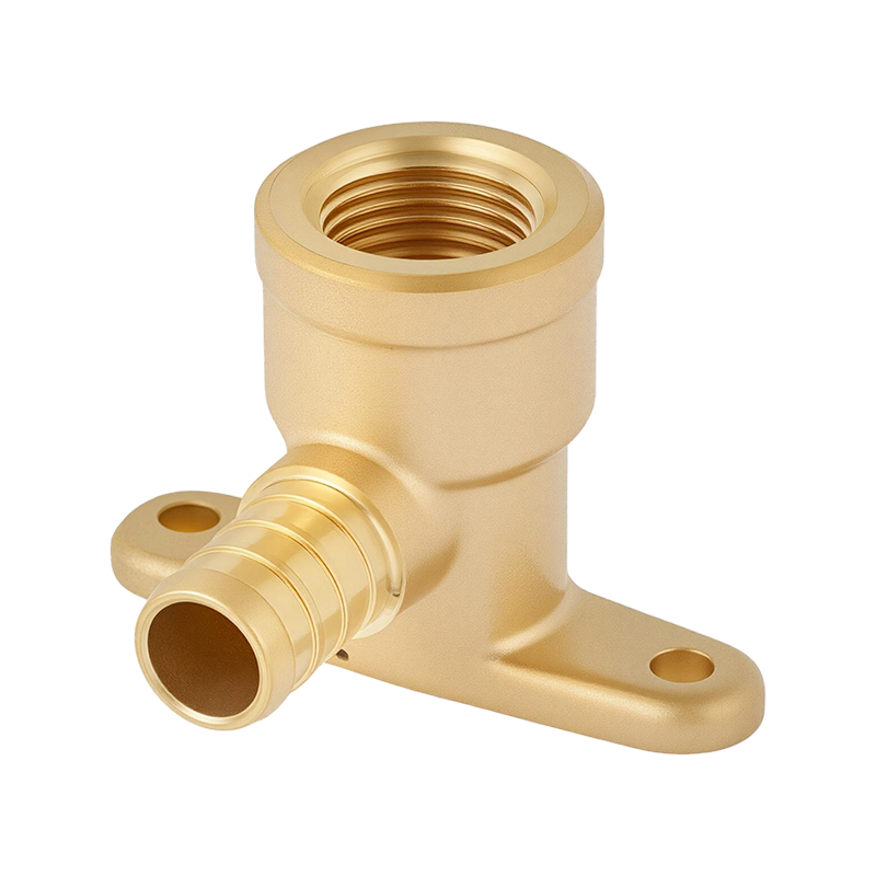 Barra de codo con oreja abatible PEX 90° x FIPT